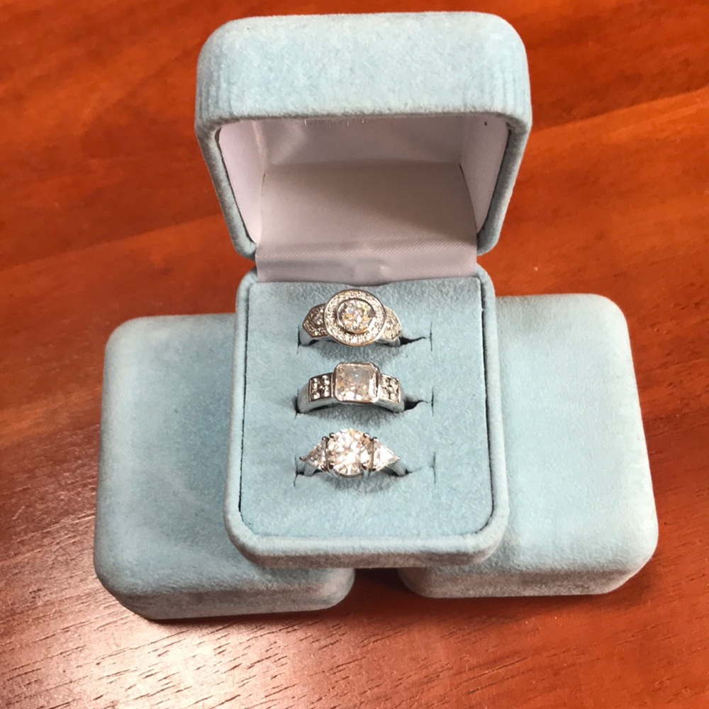 Sterling Silver Ring Set